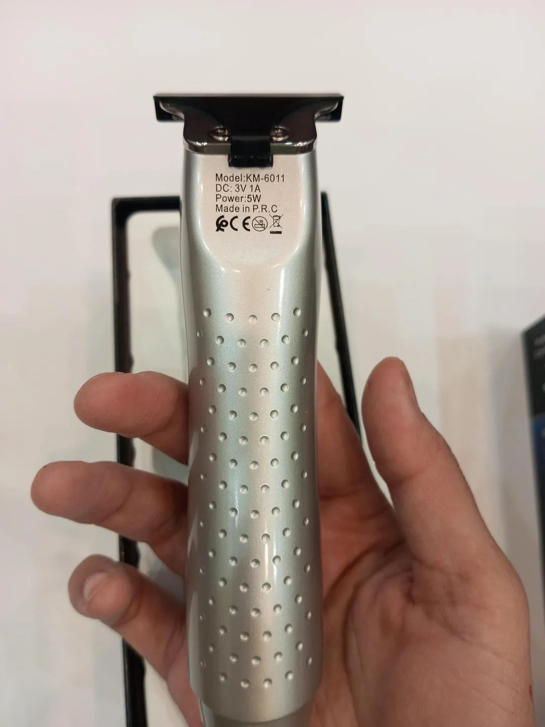 Kemei KM-6011 Professional Men Hair Clipper | USB Rechargeable Cordless Beard & Hair Trimmer